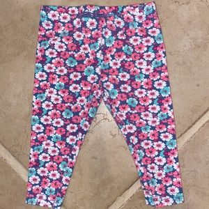 Like New Baby Girl Floral Leggings